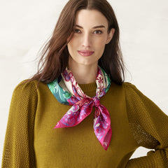 Wicked Square Silk Scarf