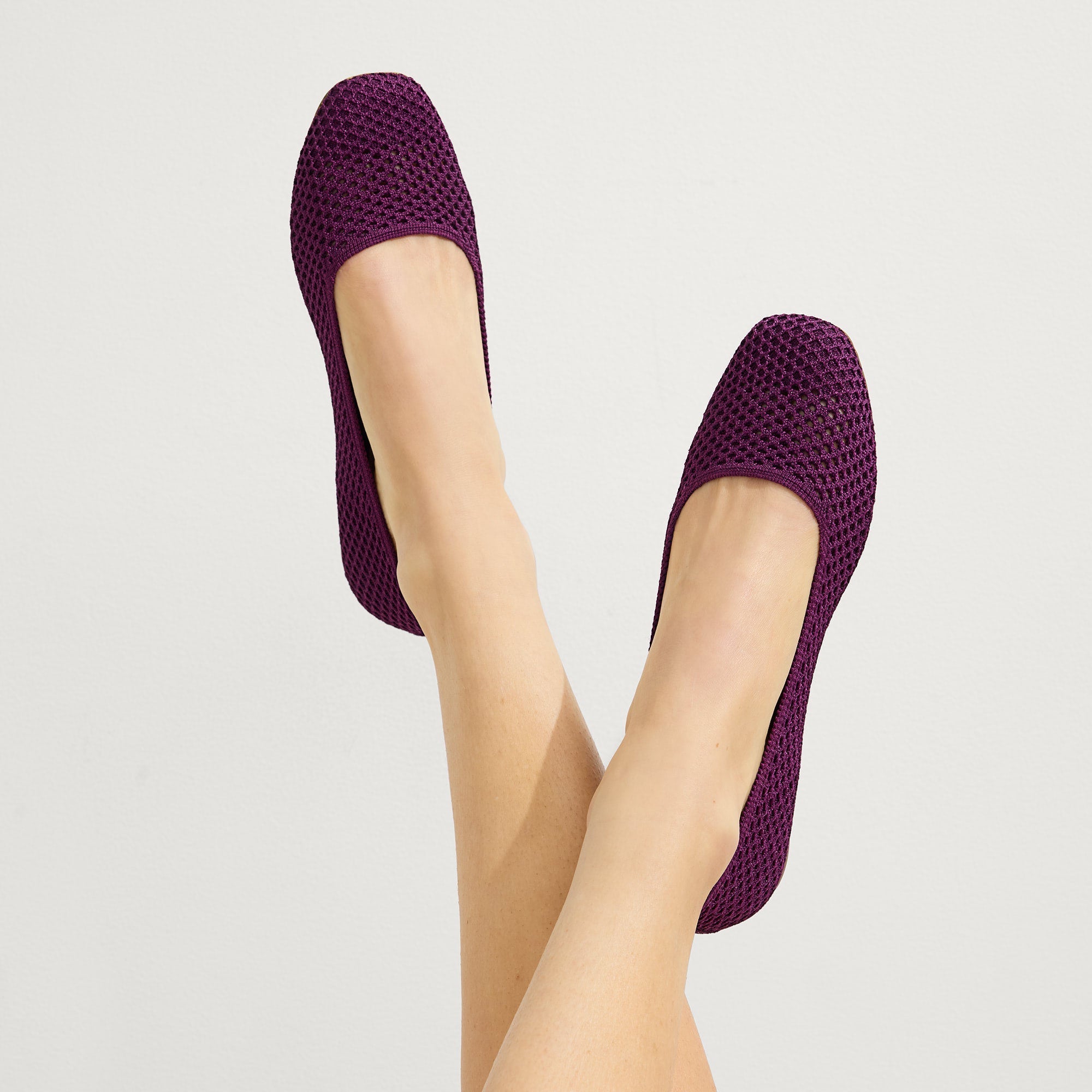 The Max Square - Plum Mesh