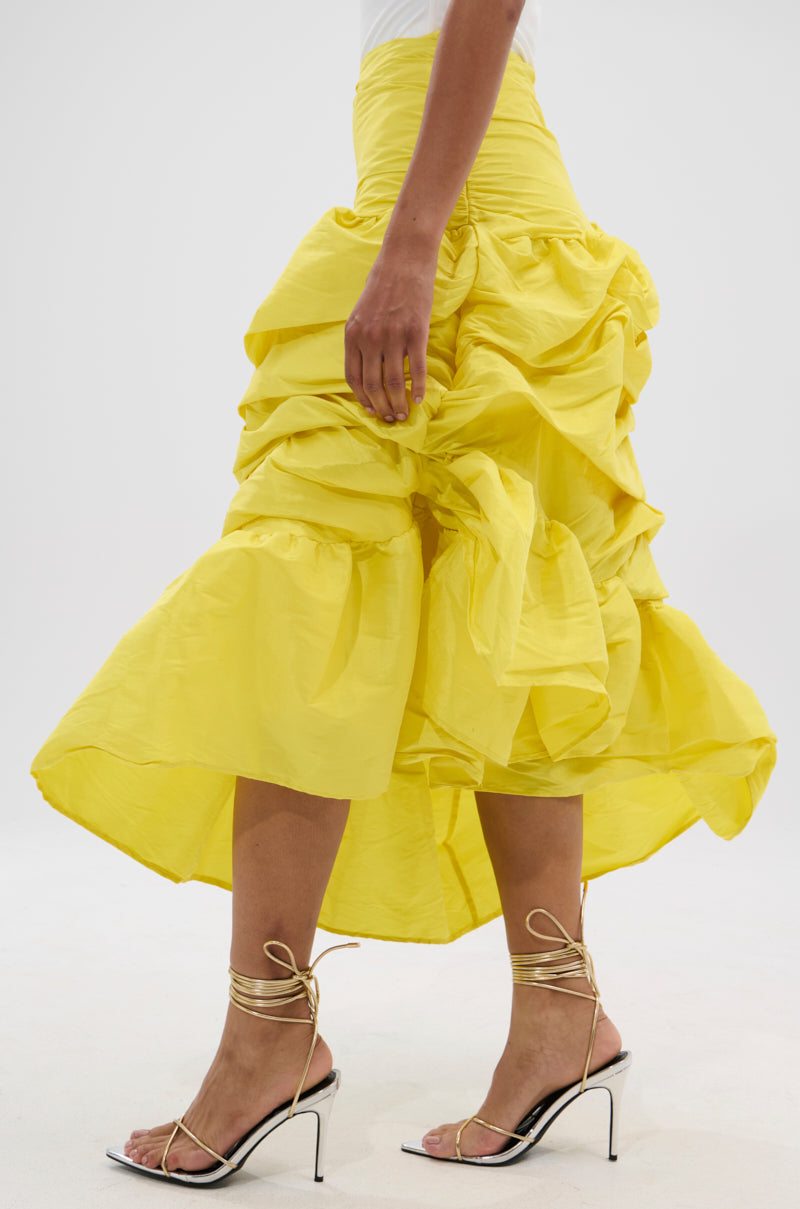 SUNSHINE MIDI SKIRT