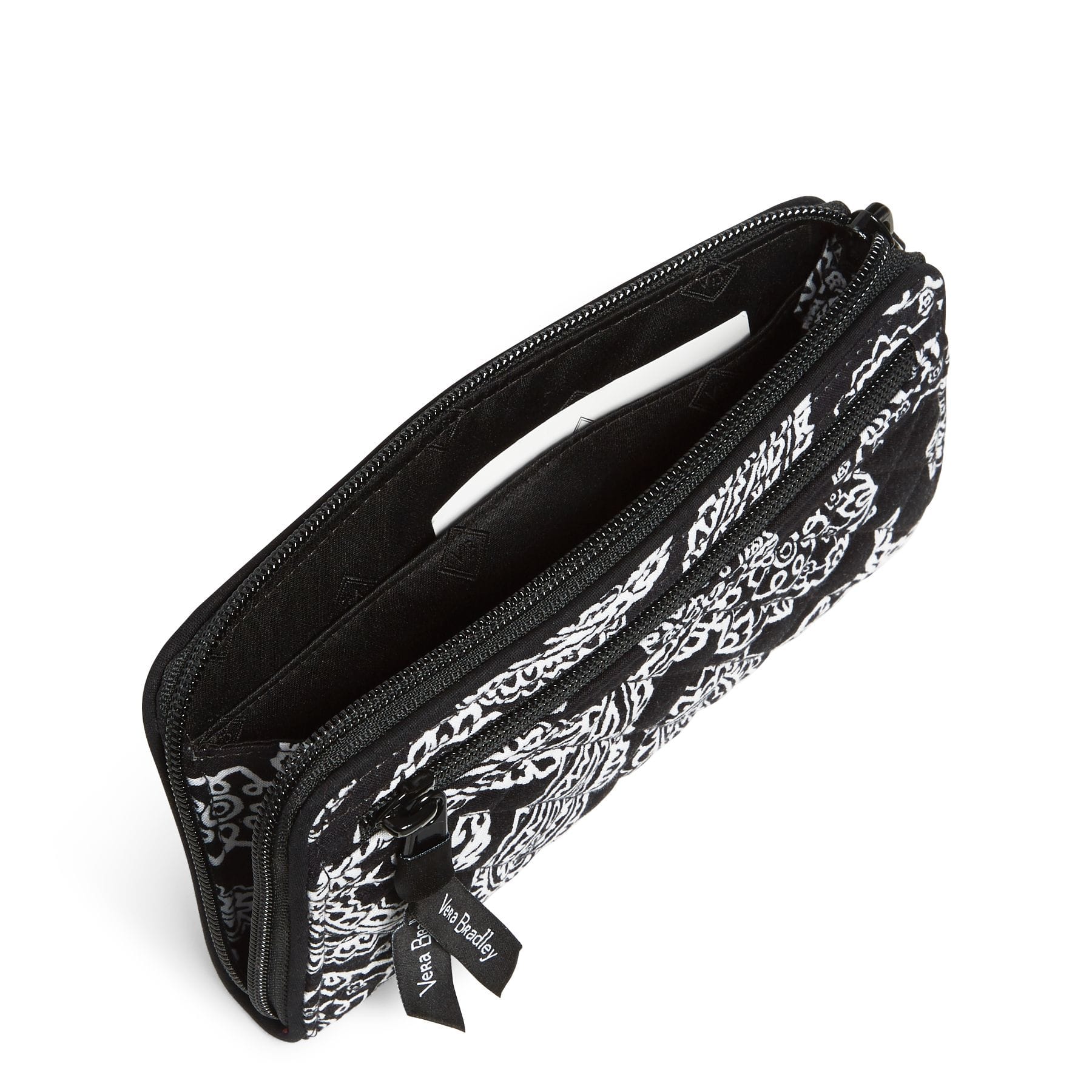 Collegiate RFID Front Zip Wristlet