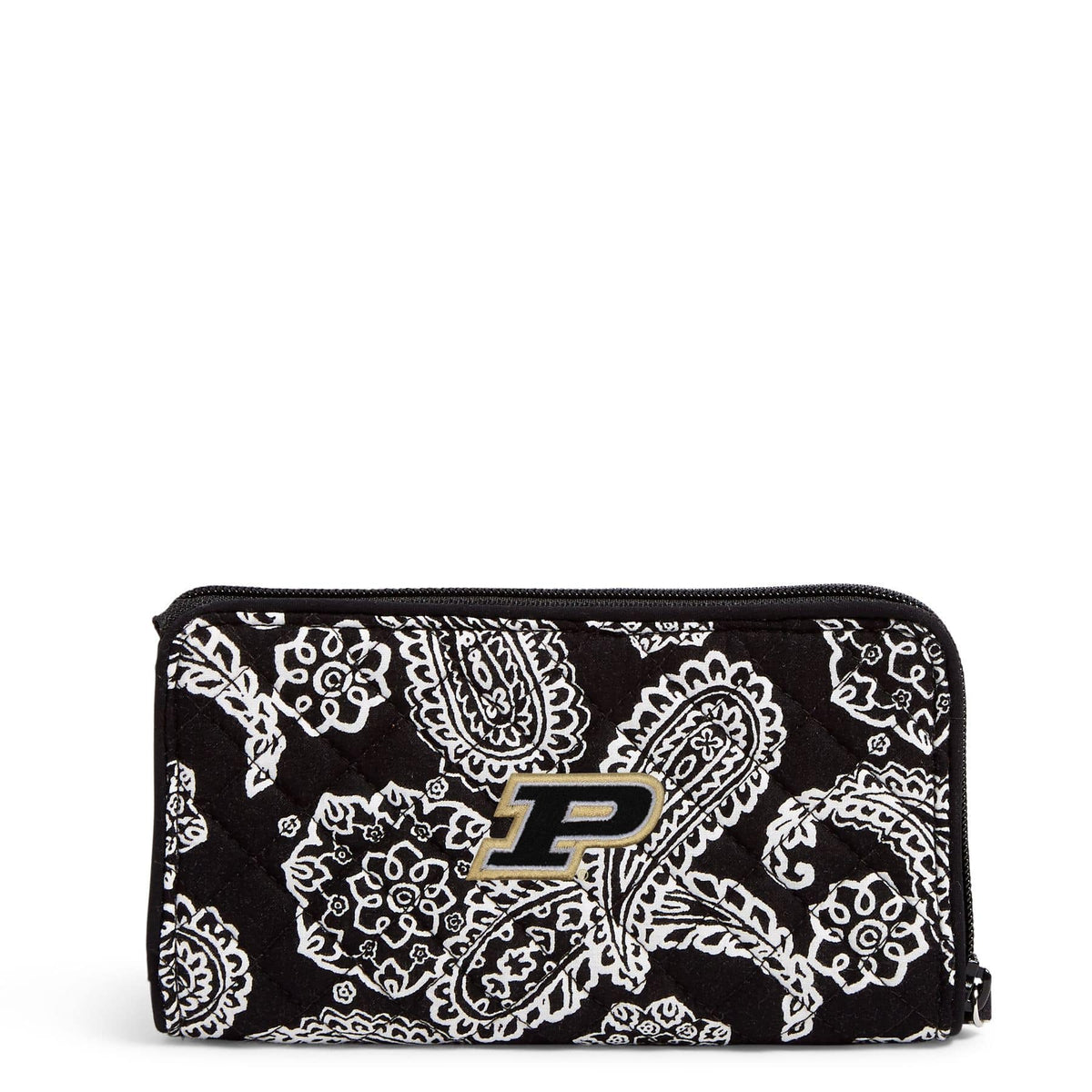 Collegiate RFID Front Zip Wristlet