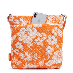 Collegiate Triple Zip Hipster Crossbody Bag