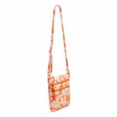 Collegiate Triple Zip Hipster Crossbody Bag