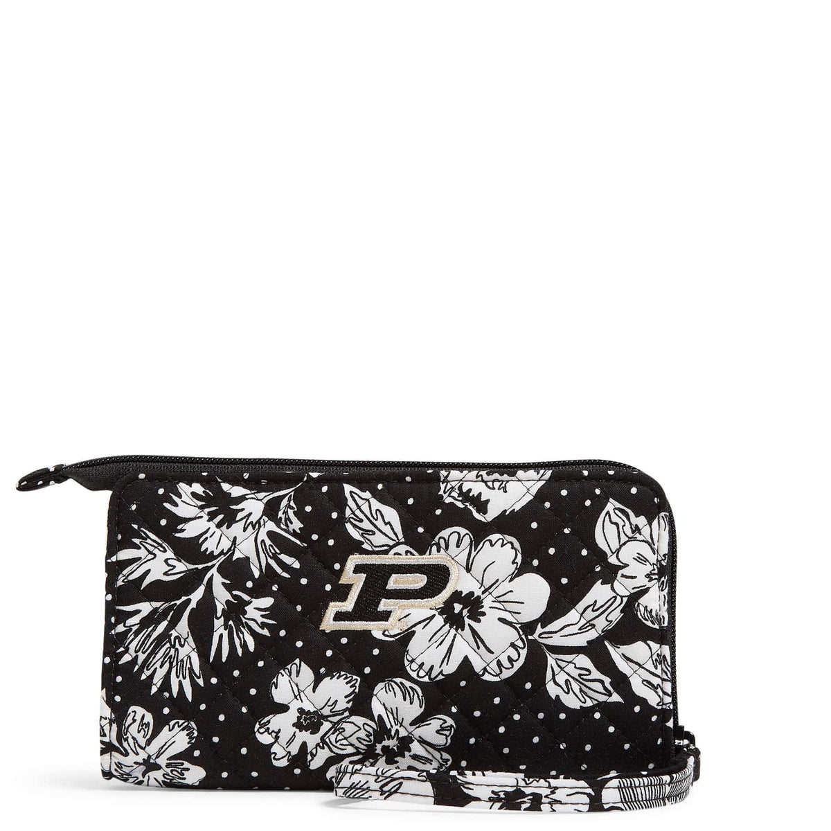 Collegiate RFID Front Zip Wristlet