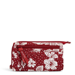 Collegiate RFID Front Zip Wristlet