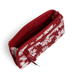 Collegiate RFID Front Zip Wristlet