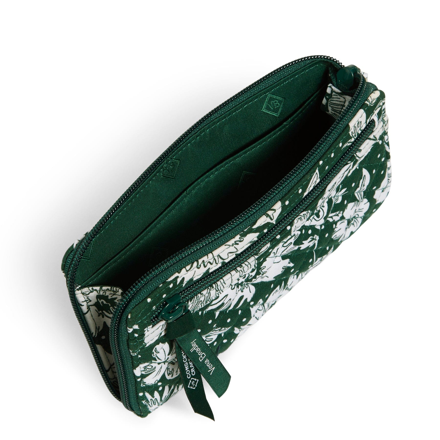Collegiate RFID Front Zip Wristlet