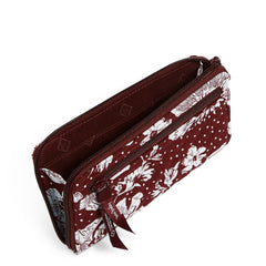 Collegiate RFID Front Zip Wristlet