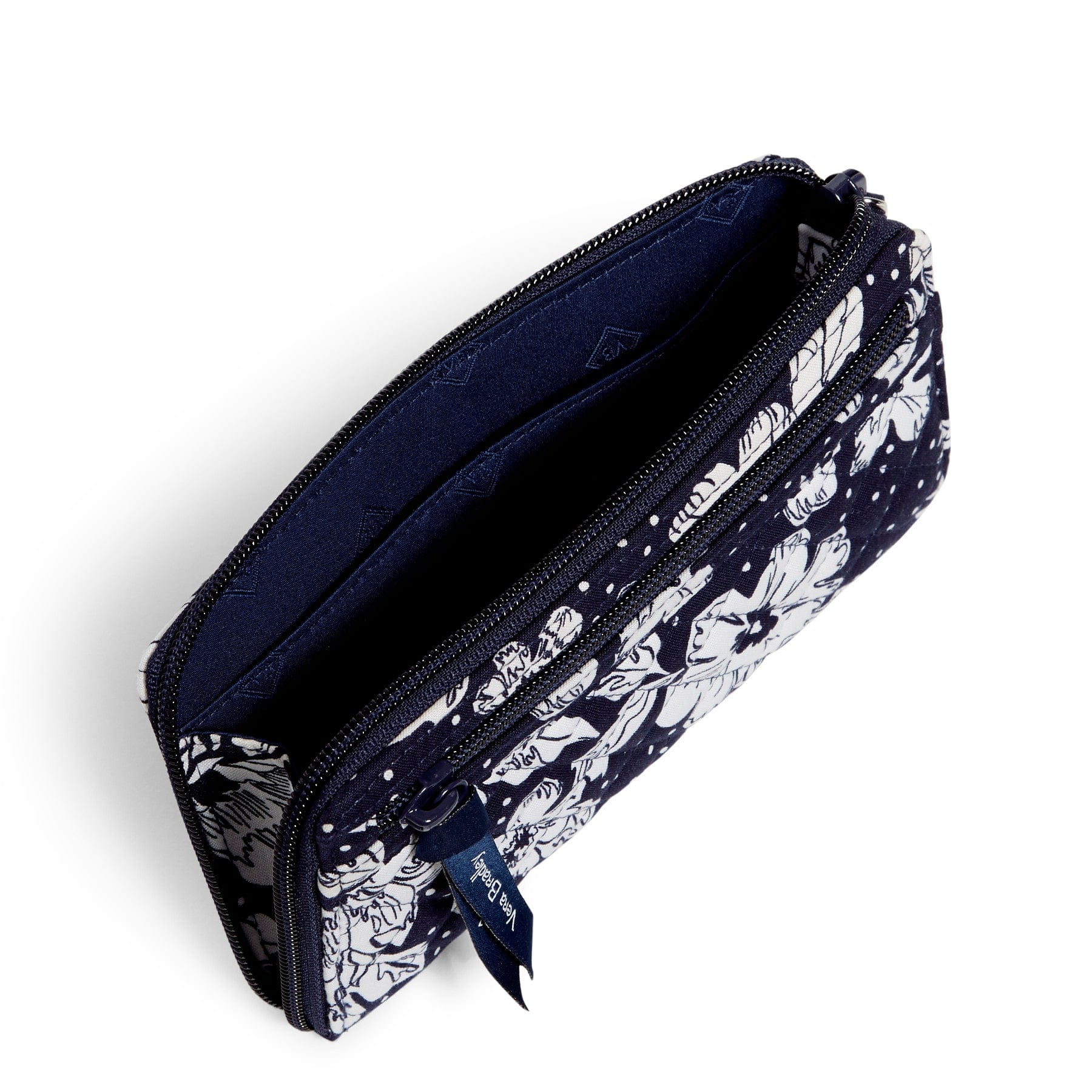 Collegiate RFID Front Zip Wristlet