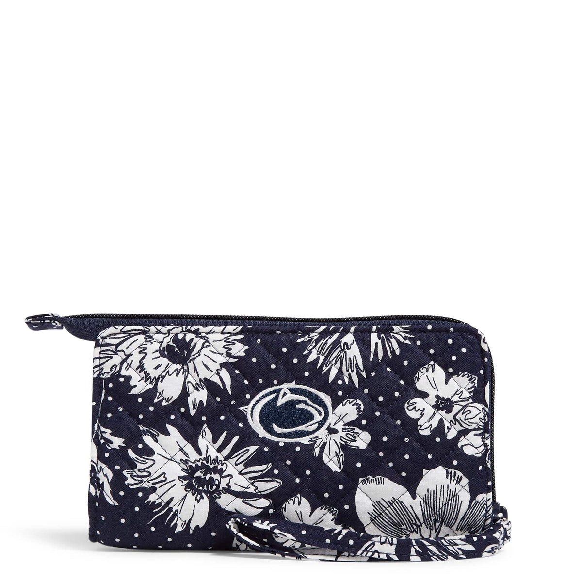 Collegiate RFID Front Zip Wristlet