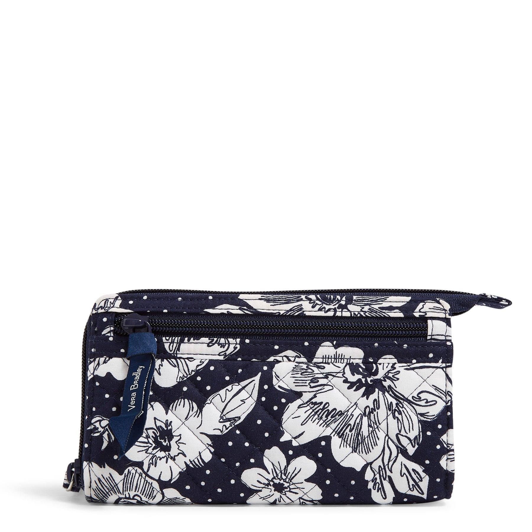 Collegiate RFID Front Zip Wristlet
