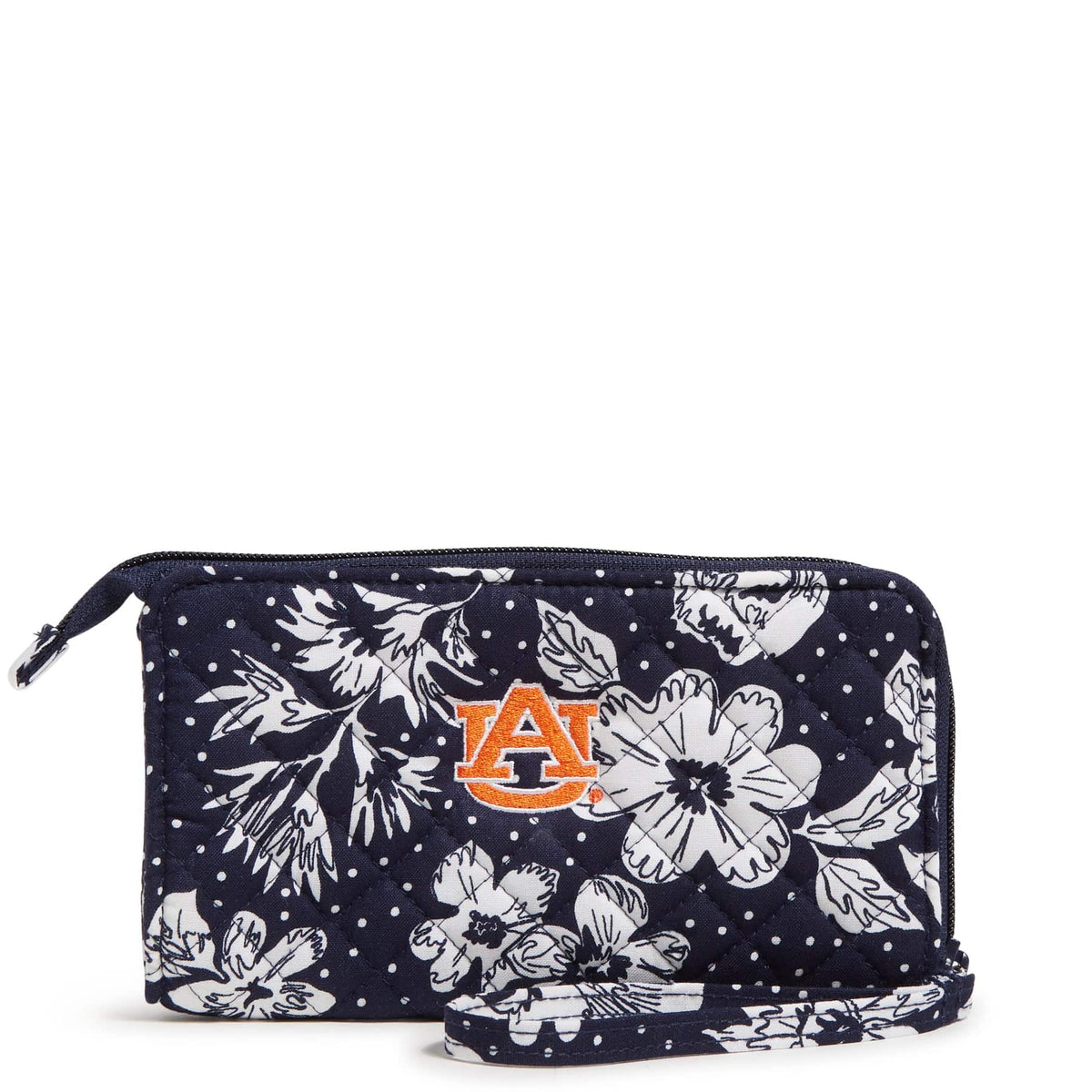 Collegiate RFID Front Zip Wristlet