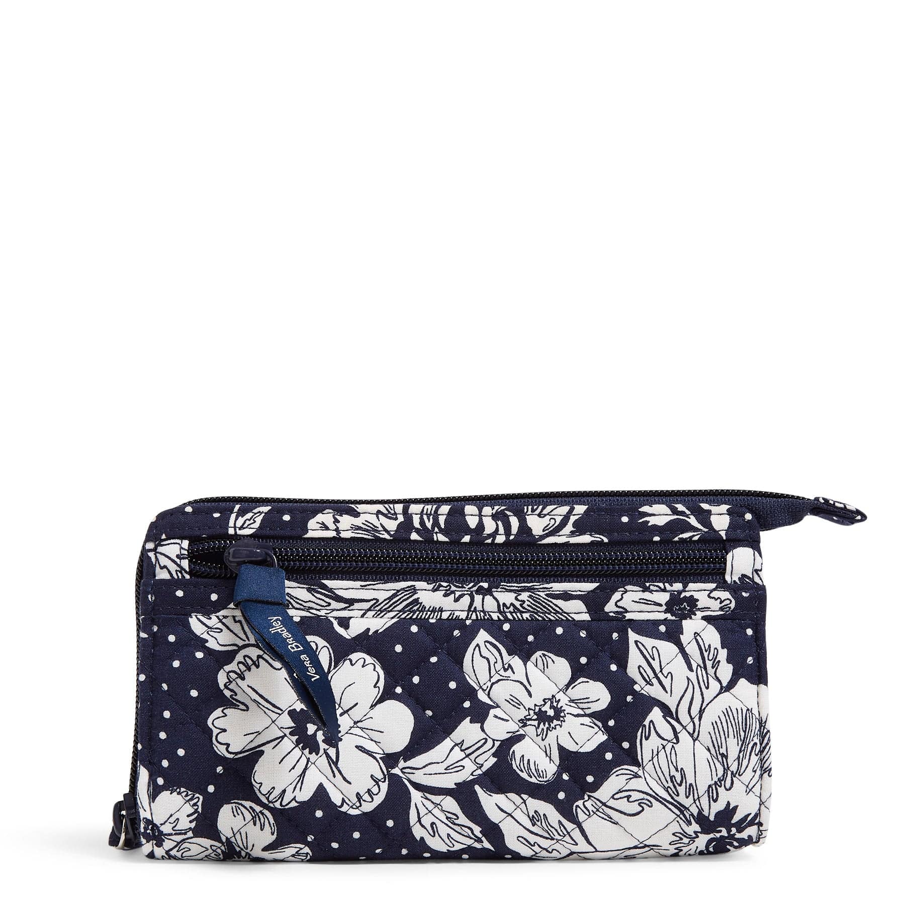 Collegiate RFID Front Zip Wristlet