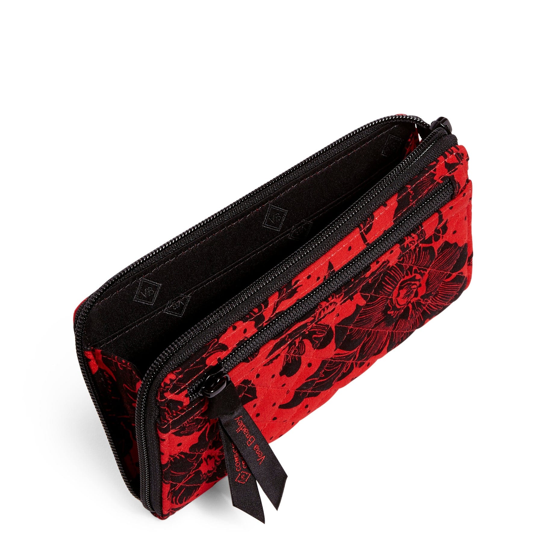 Collegiate RFID Front Zip Wristlet