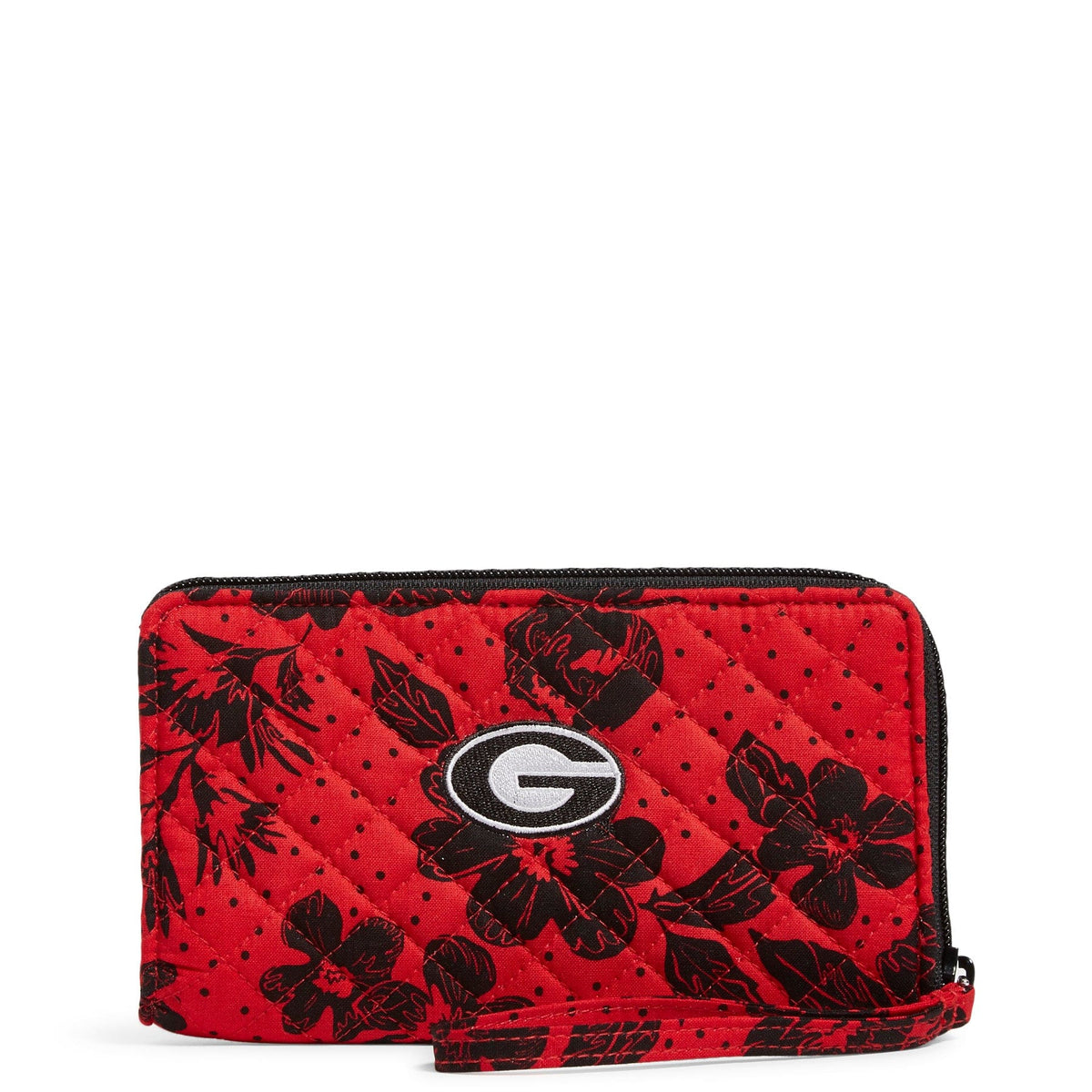 Collegiate RFID Front Zip Wristlet