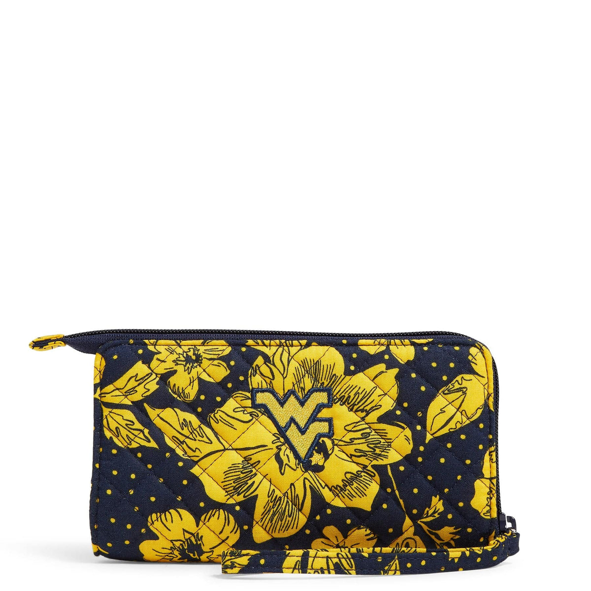 Collegiate RFID Front Zip Wristlet
