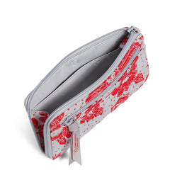 Collegiate RFID Front Zip Wristlet