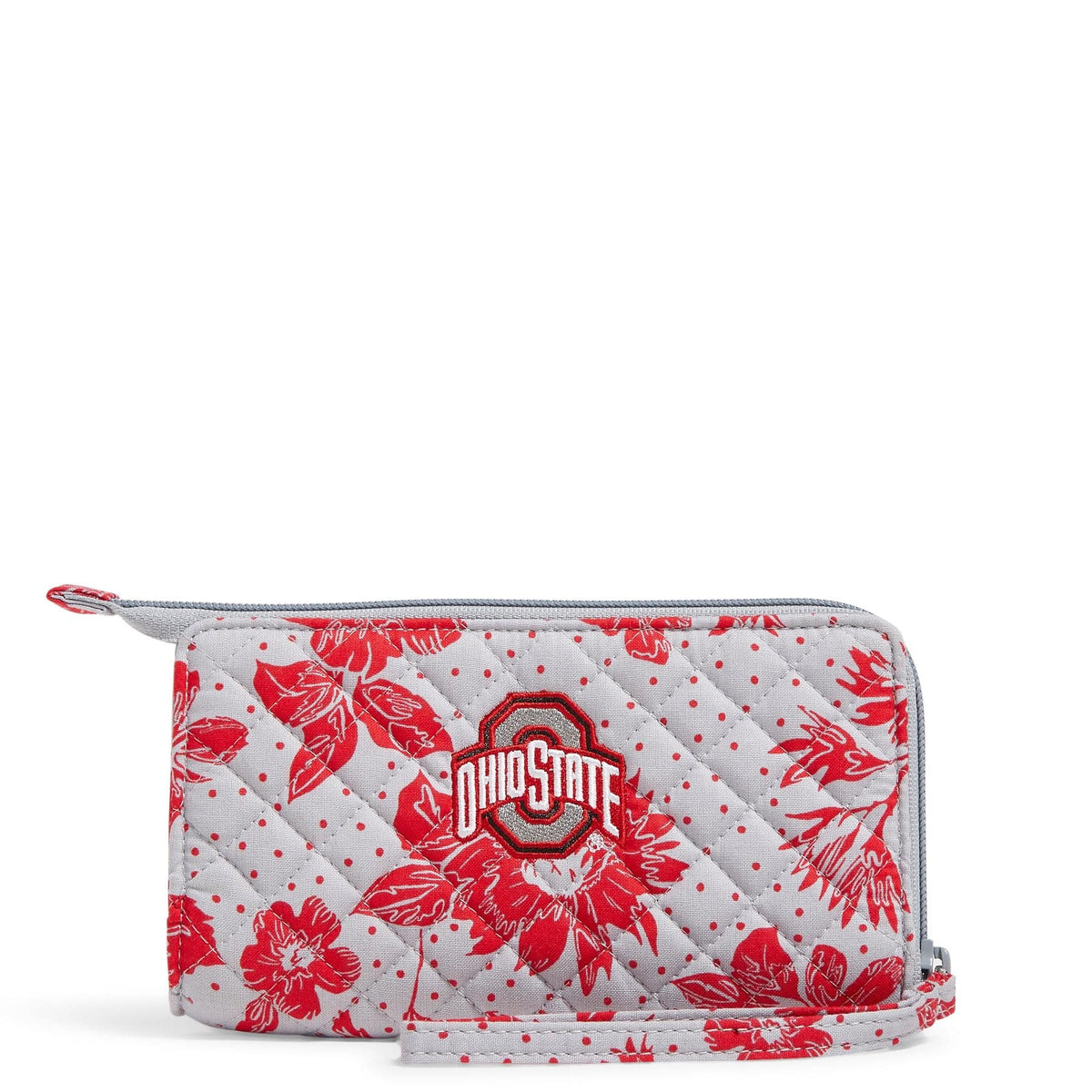 Collegiate RFID Front Zip Wristlet