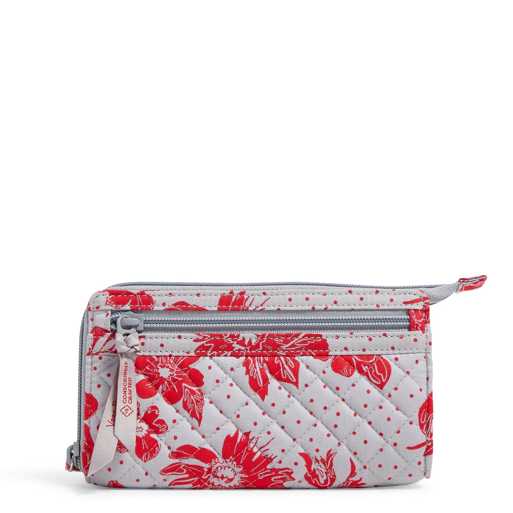 Collegiate RFID Front Zip Wristlet