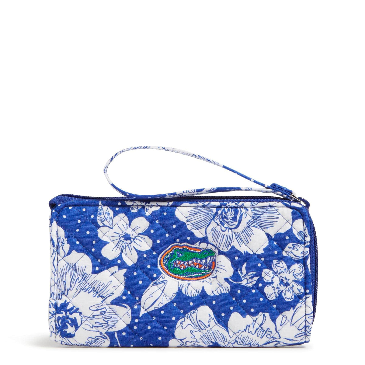 Collegiate RFID Front Zip Wristlet