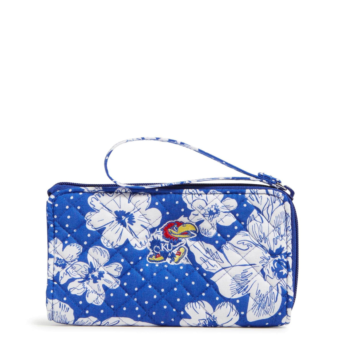 Collegiate RFID Front Zip Wristlet