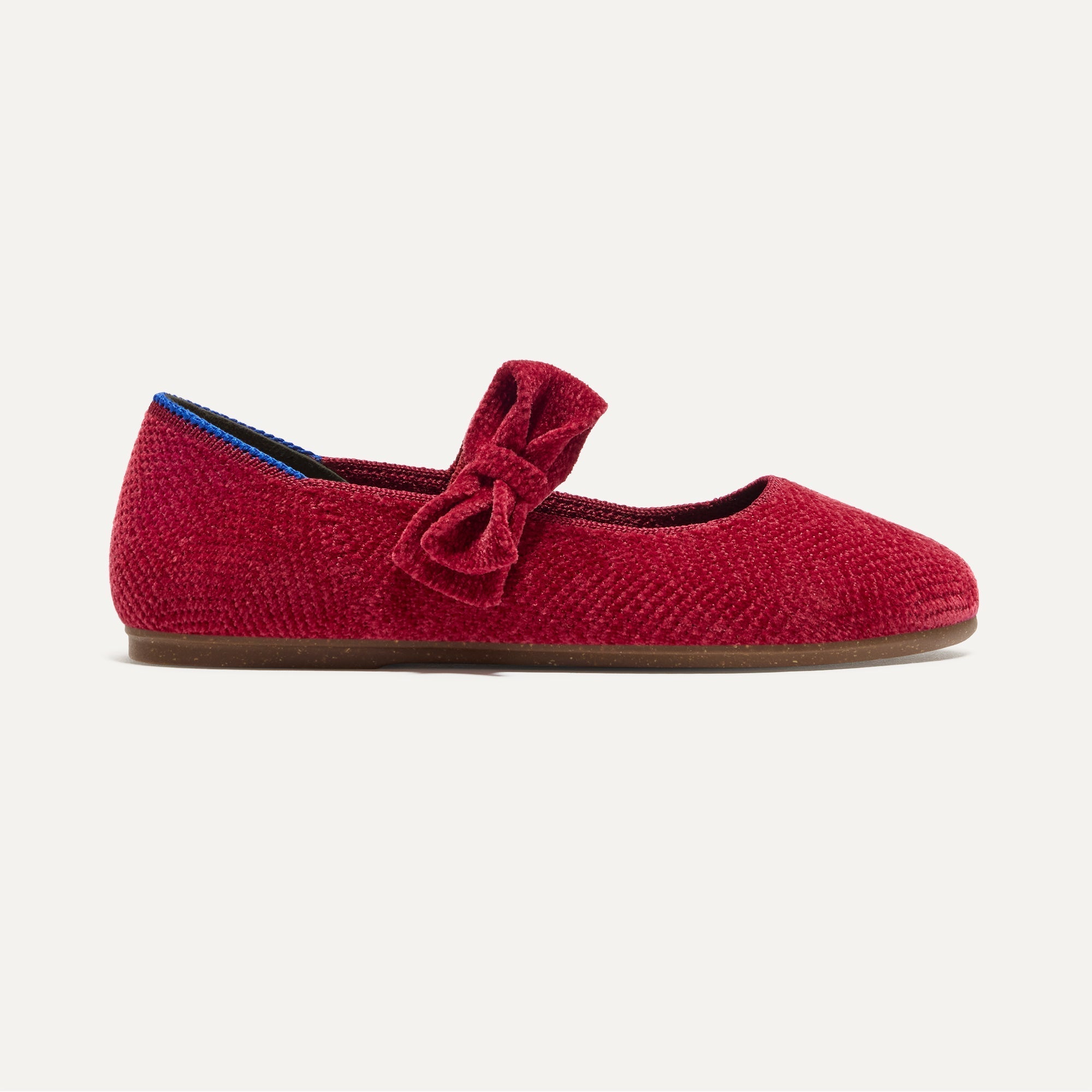 The Kids ReVelvet™ Tux Bow Mary Jane - ReVelvet™ Ruby