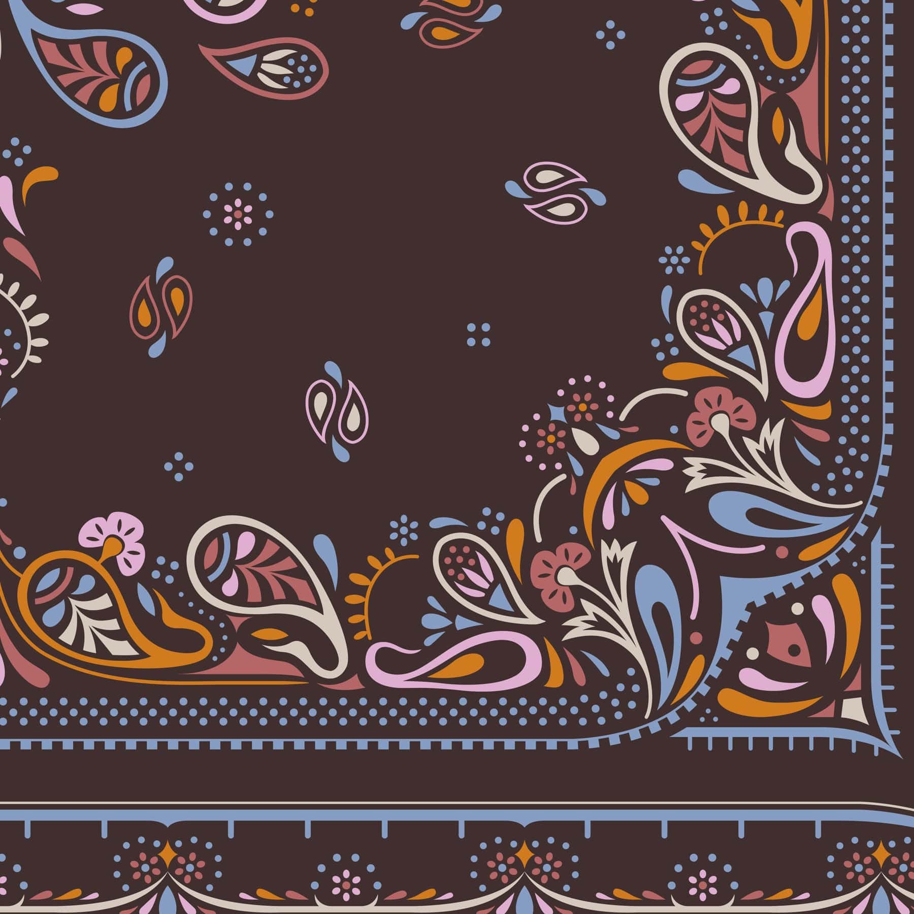 Square Silk Scarf