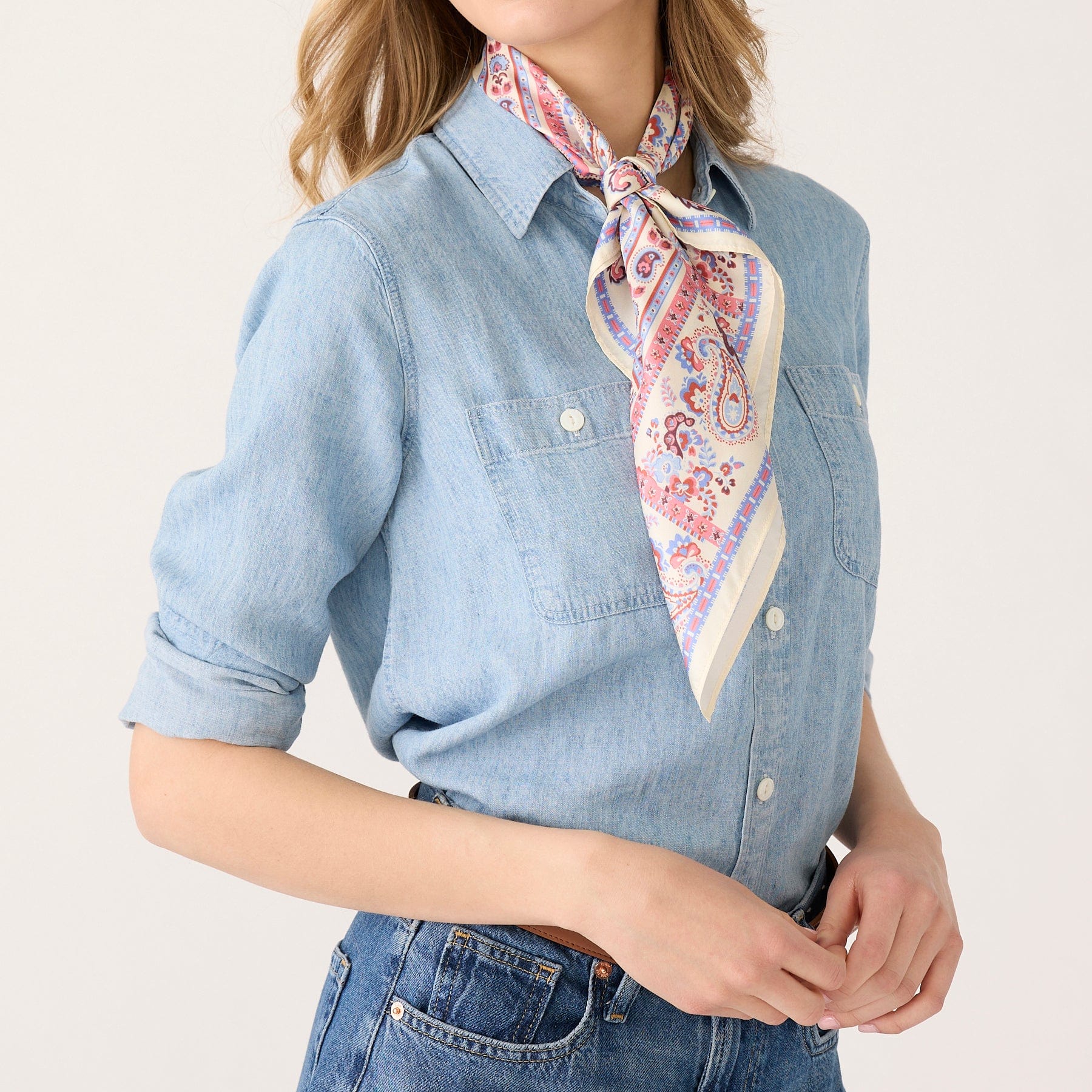 Square Silk Scarf