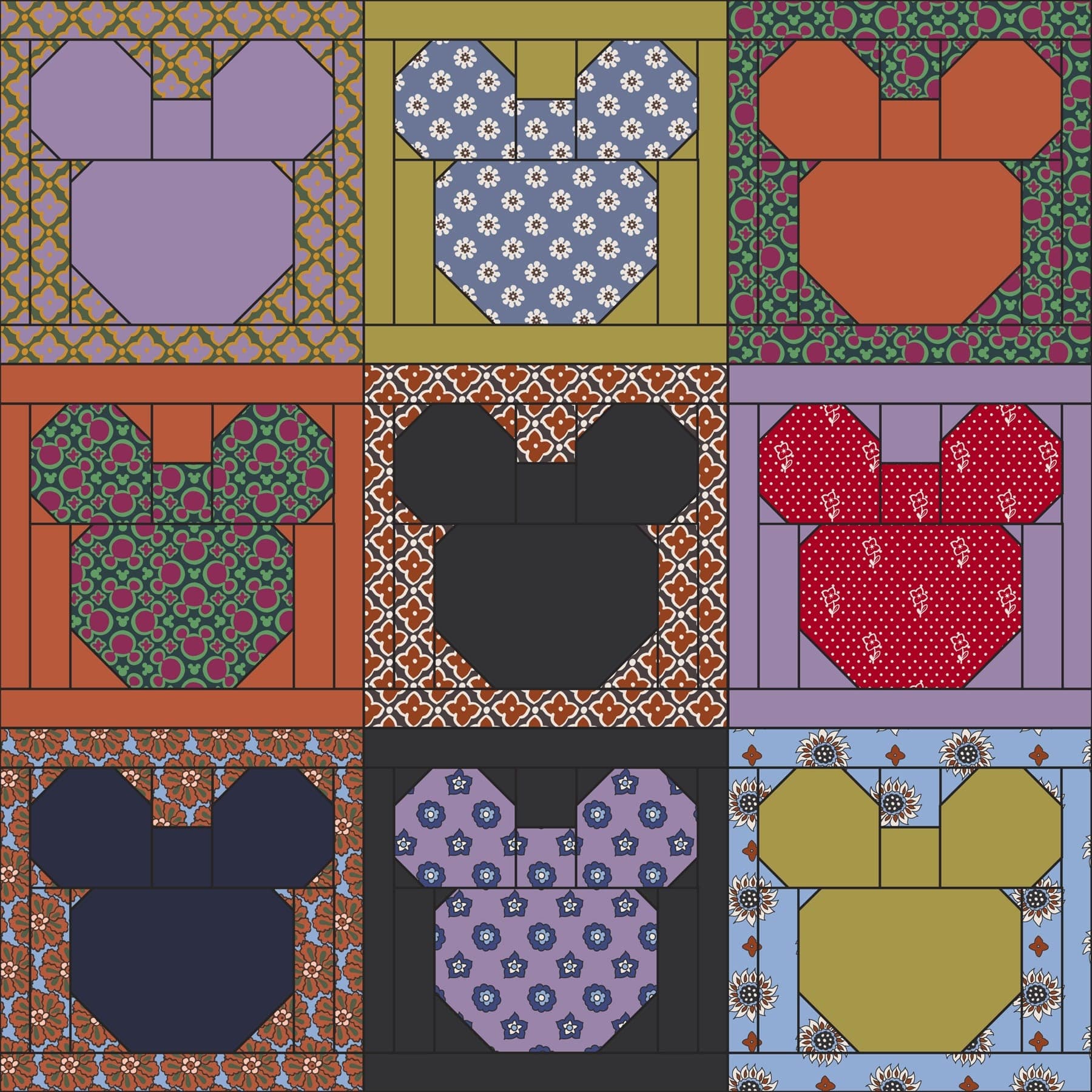 Disney Knotted Wristlet