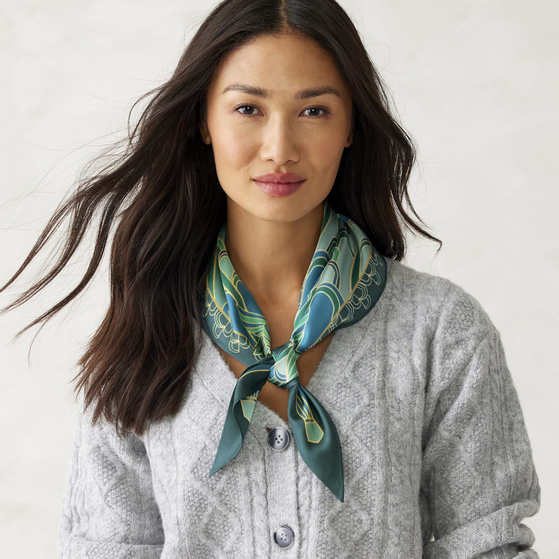 Wicked Diamond Silk Scarf