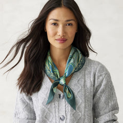 Wicked Diamond Silk Scarf
