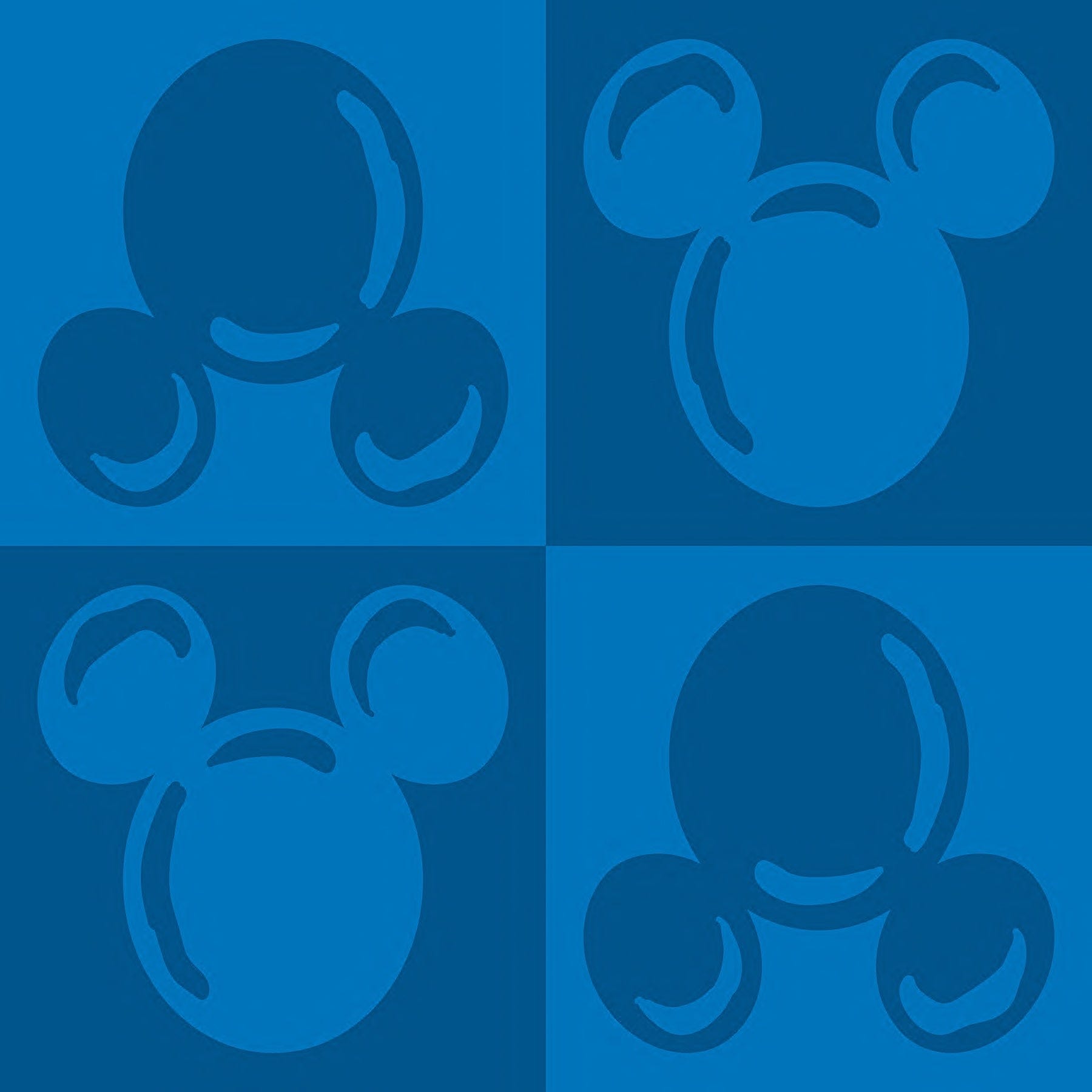 Disney Mickey Mouse Head Throw Blanket