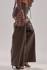 WANNA BE FAUX LEATHER CHAPS