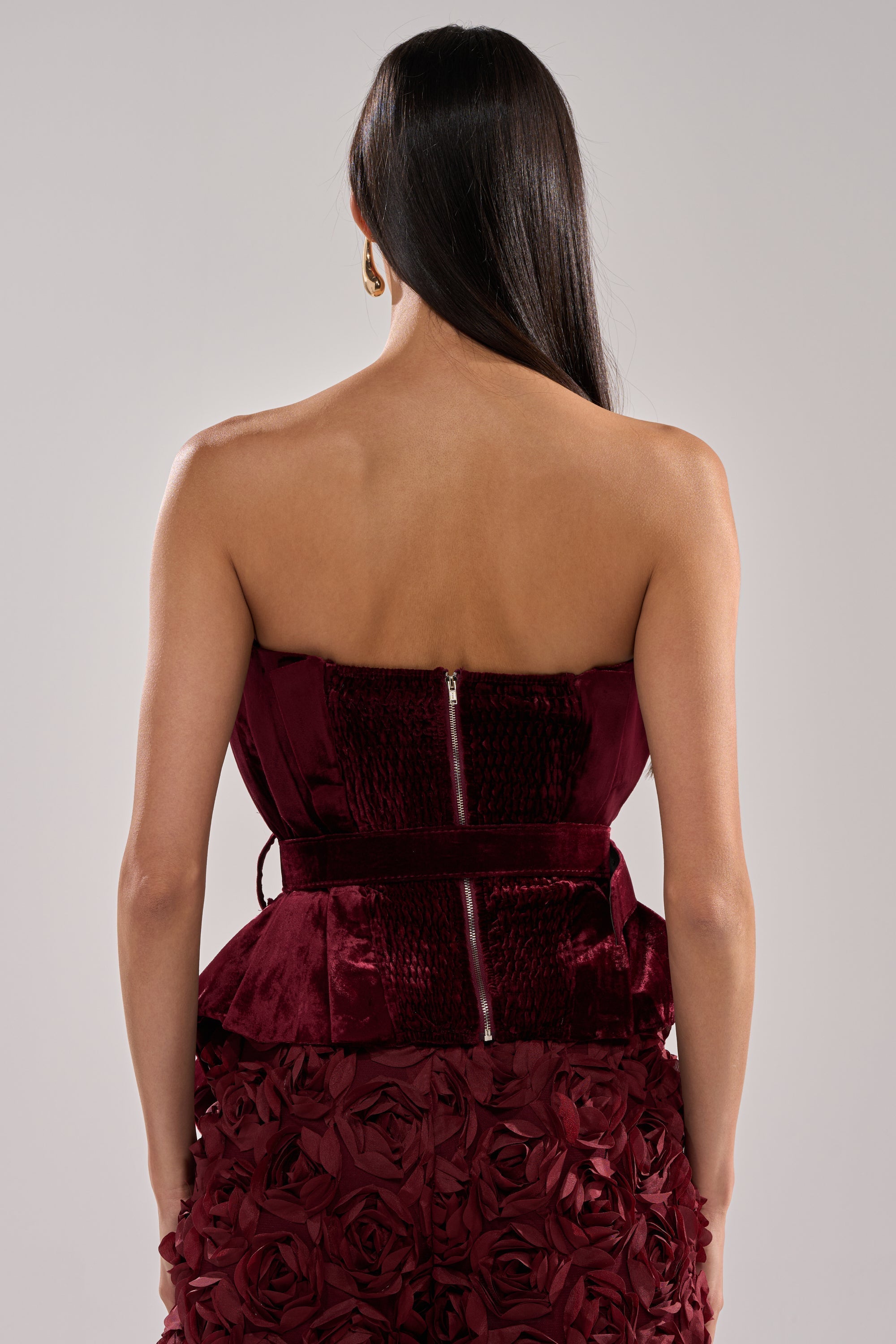 DRAMA DRAMA DRAMA VELVET BLOUSE