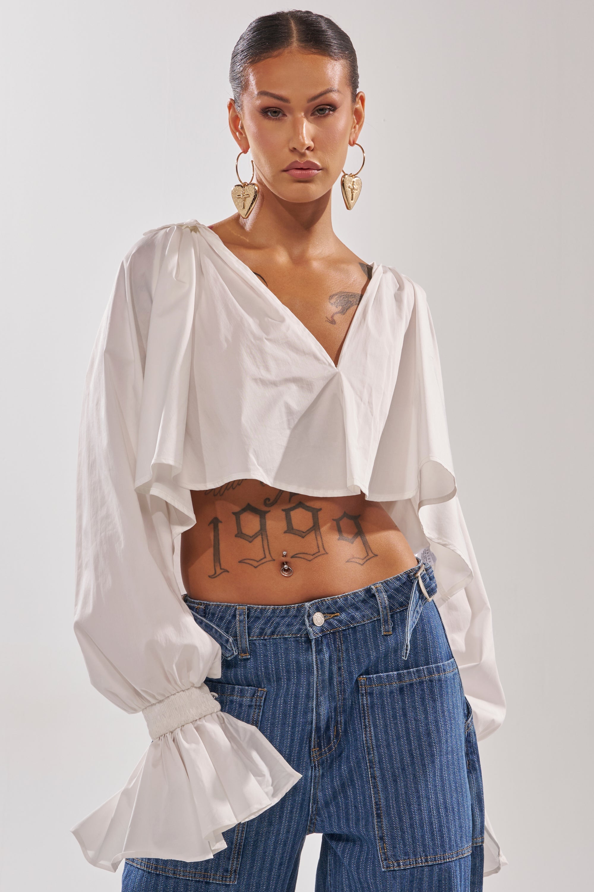 KELLY POPLIN BLOUSE