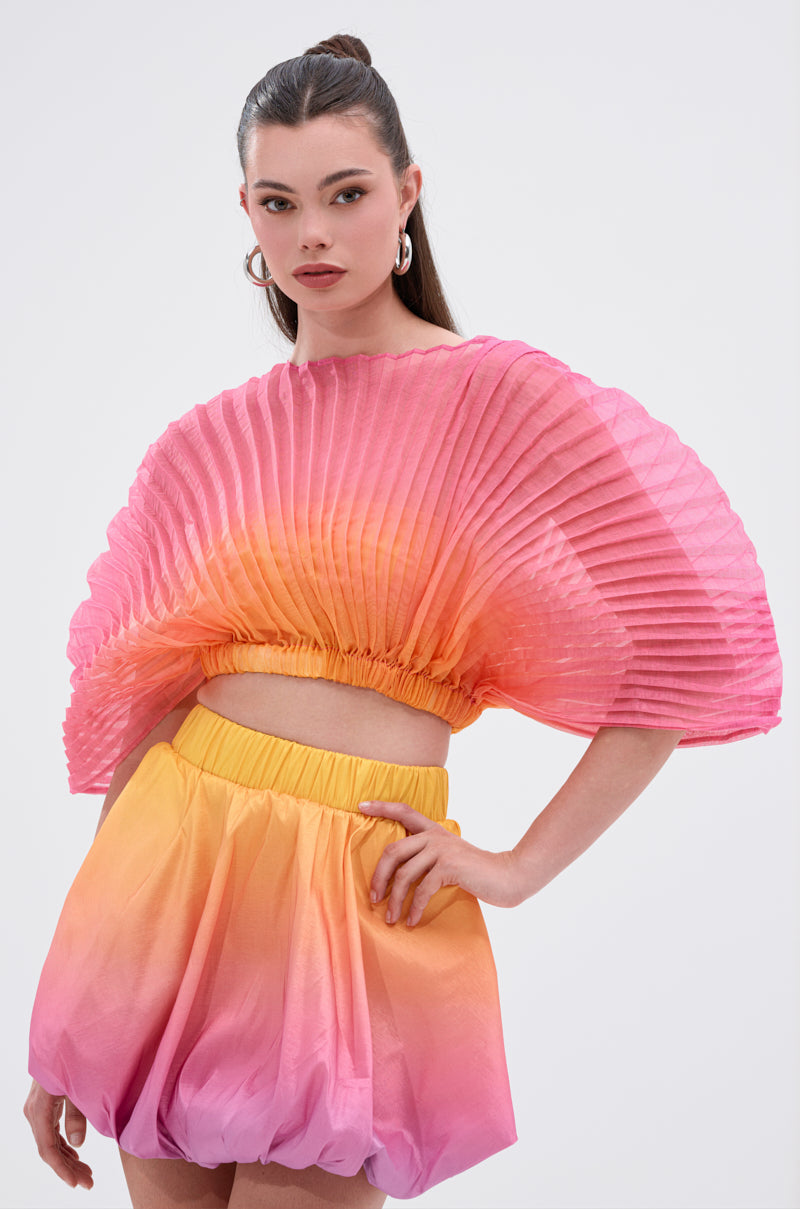 SHELBY OMBRE BLOUSE