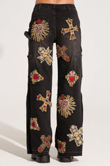 WILD AND FREE DENIM PANT