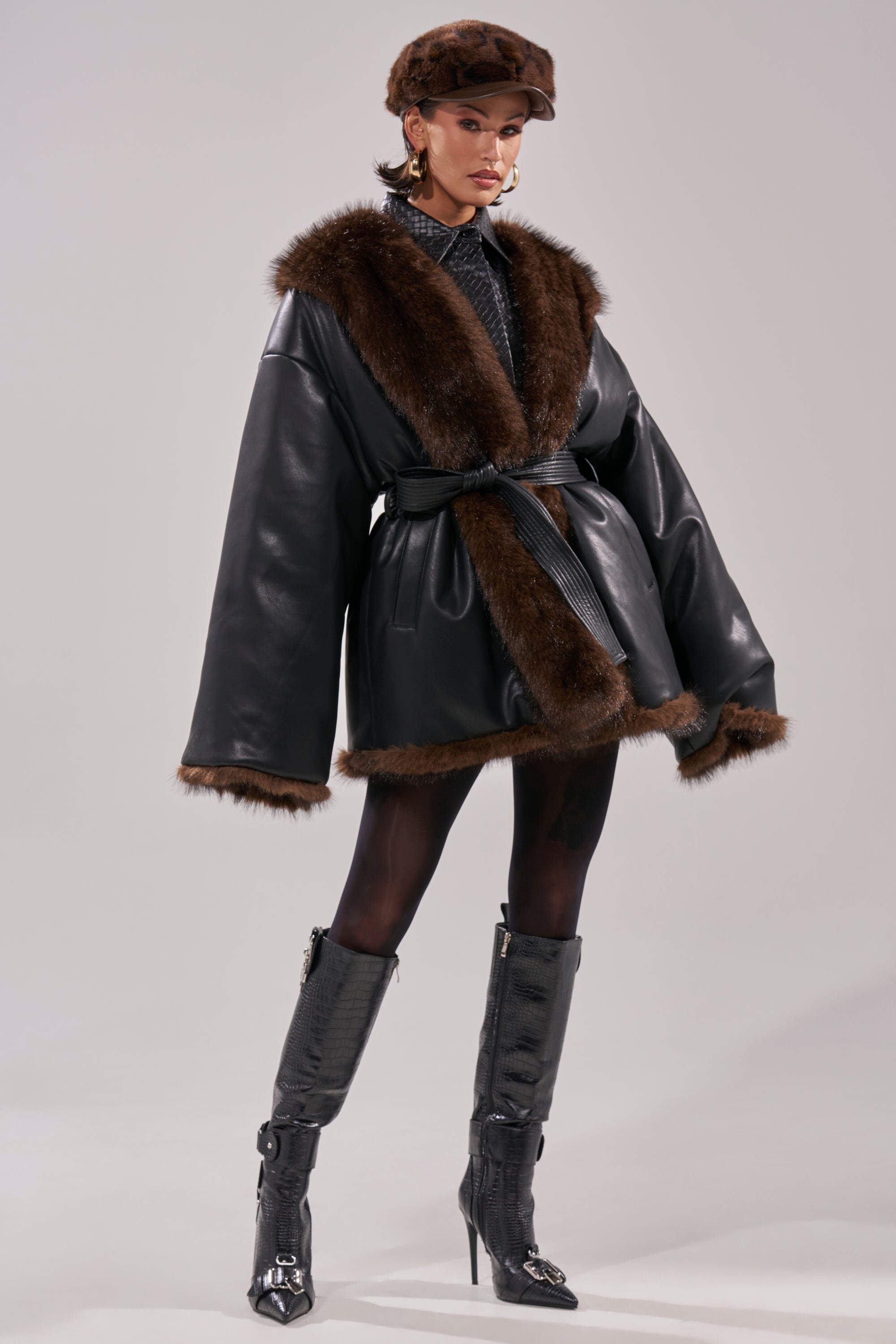 CAN I KICK IT REVERSIBLE PUFFER