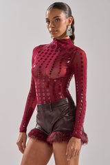 TRIPPY TYPE BODYSUIT