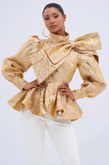 LANA GOLDEN BLOUSE