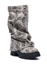 AZALEA WANG MATE SNAKE BOOTIE