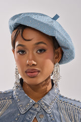 SEE ME COMING BLING BERET