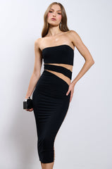 ALAIA KNIT MIDI DRESS