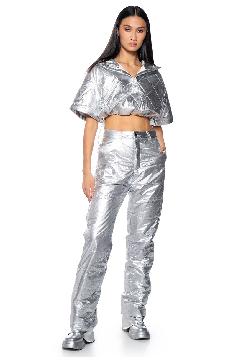 ICE ME OUT FLARE LEG PUFFER PANT