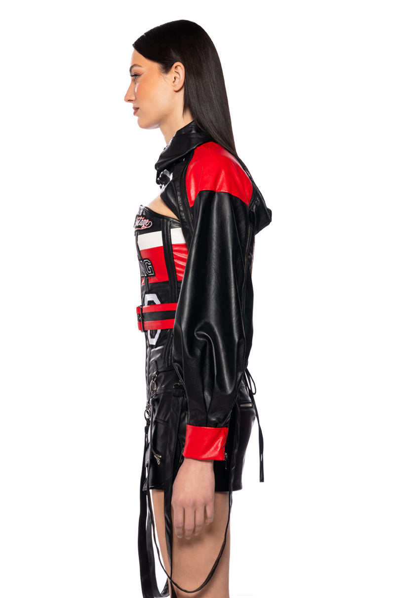 RACING PU JACKET