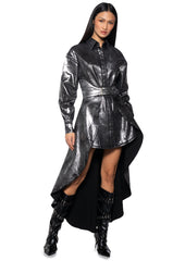 TALK TO ME NICE METALLIC SKIRT BELT